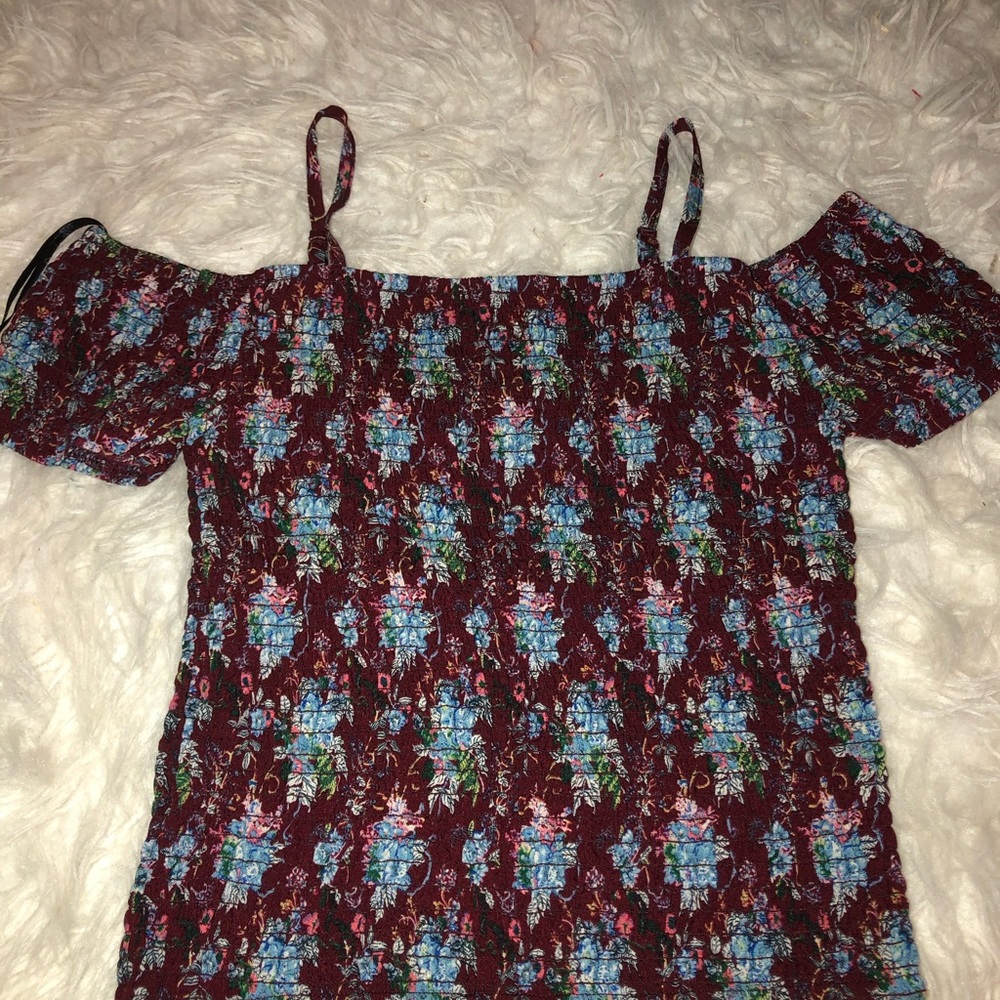 KONTROL size small floral shirt!